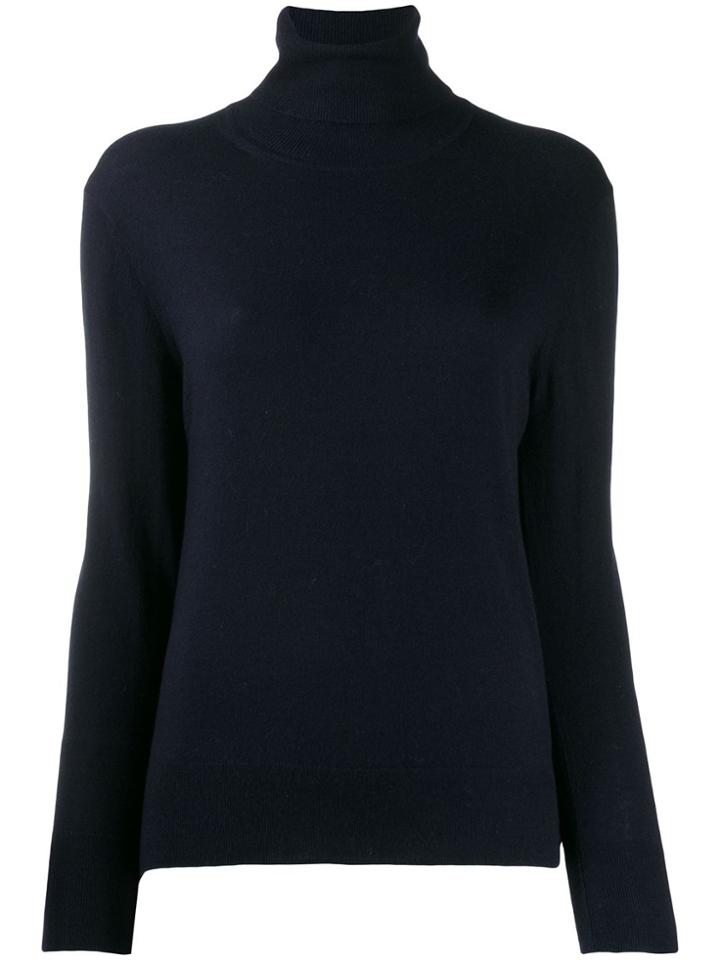 Filippa-k Roll Neck Fitted Jumper - Blue
