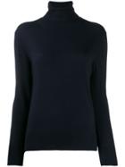 Filippa-k Roll Neck Fitted Jumper - Blue