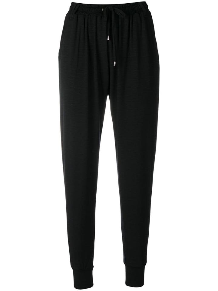 Plein Sud Tapered Jogging Bottoms - Black