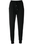 Plein Sud Tapered Jogging Bottoms - Black
