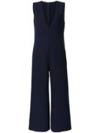 H Beauty & Youth. 'rever' Jumpsuit, Women's, Size: Medium, Blue, Wool