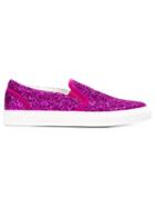 Dsquared2 Glitter Slip-on Sneakers