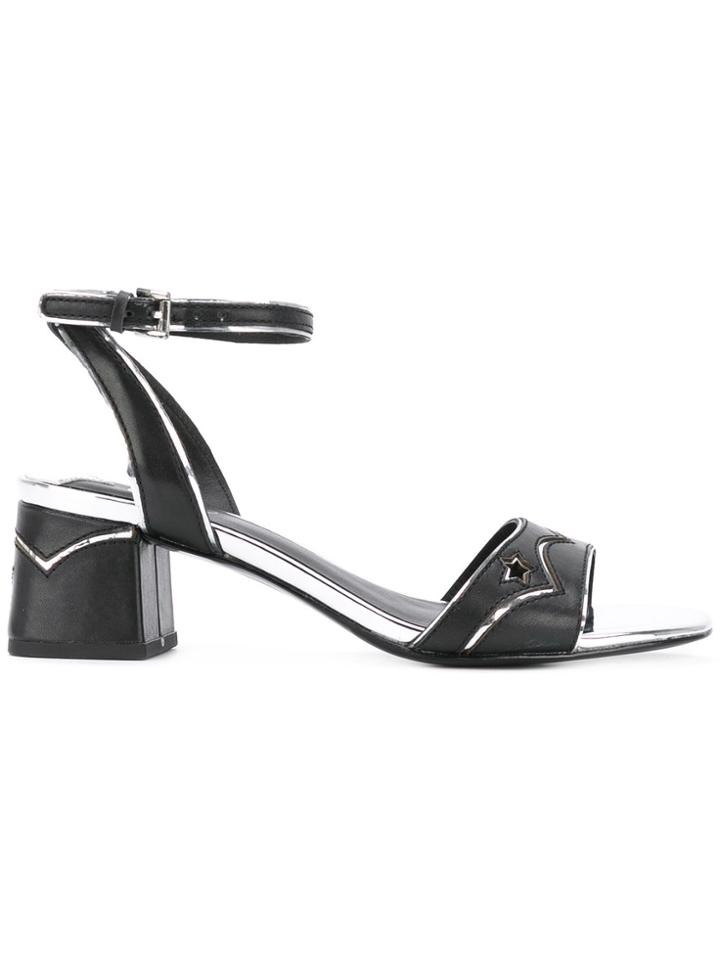 Ash Odelia Brazil Sandals - Black