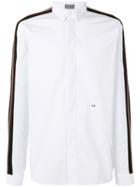 Dior Homme - Stripe Sleeve Shirt - Men - Cotton/polyamide/spandex/elastane - 40, White, Cotton/polyamide/spandex/elastane