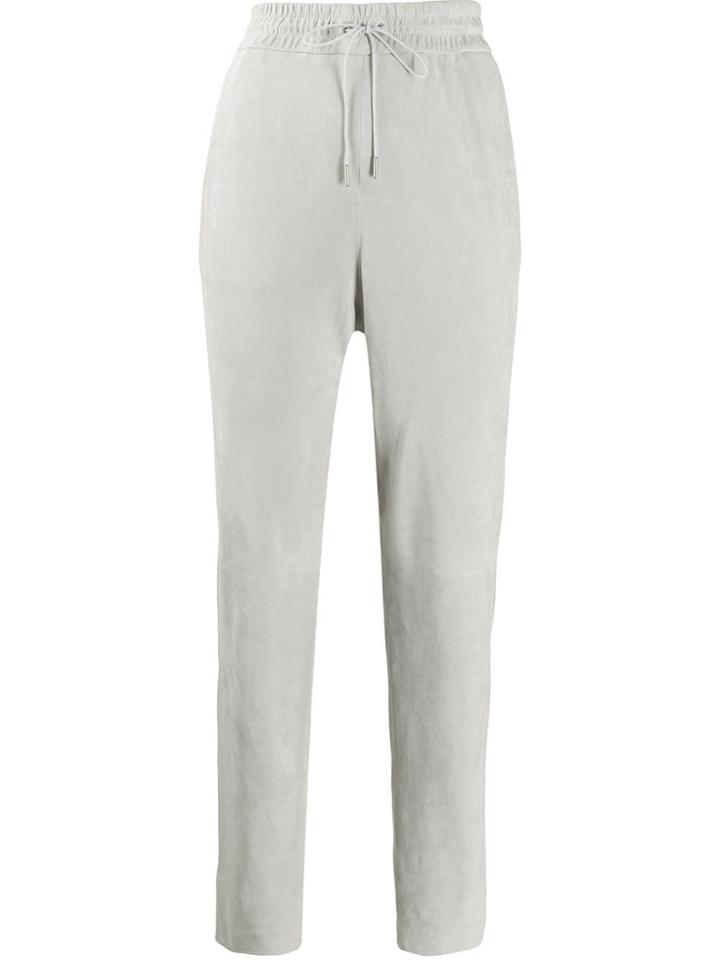 Fabiana Filippi Drawstring Track Trousers - Grey