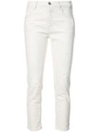 Closed - Cropped Skinny Jeans - Women - Cotton/spandex/elastane - 27, White, Cotton/spandex/elastane