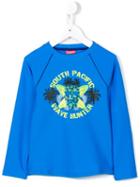 Sunuva 'surf Skull Rash' T-shirt, Toddler Boy's, Size: 4 Yrs, Blue