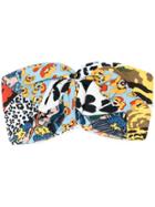 Missoni Mixed Print Headband - Black