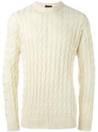 Christian Dior Vintage Cable Knit Jumper - Nude & Neutrals