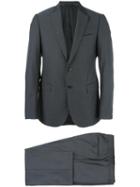Armani Collezioni Two-piece Suit, Men's, Size: 56, Grey, Virgin Wool/acetate/viscose
