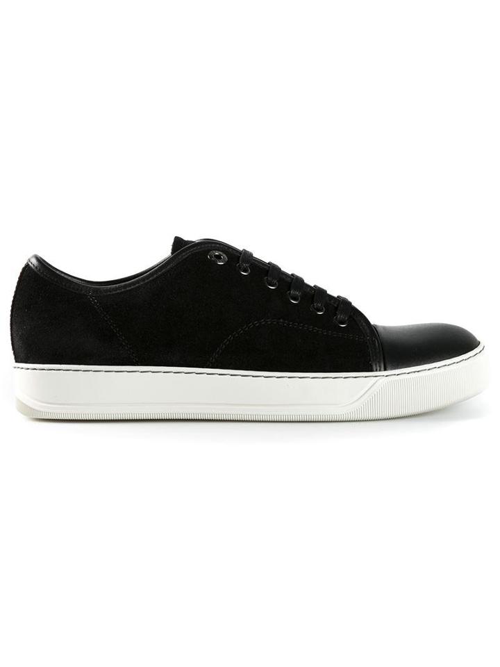 Lanvin Contrast Toe Trainers