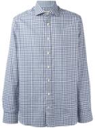 Hackett Plaid Shirt, Men's, Size: Medium, Blue, Cotton