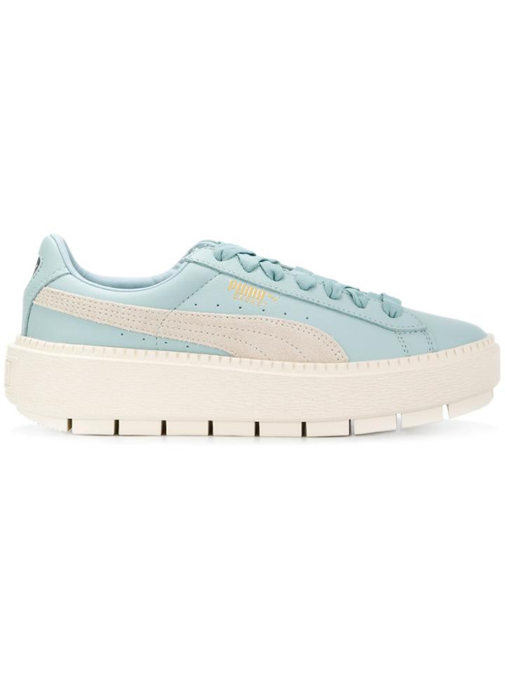 Puma Basket Creeper Sneakers - Blue