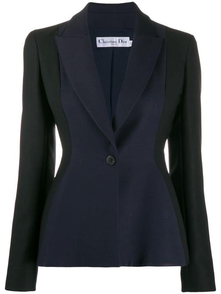 Christian Dior Pre-owned Tailored Blazer - Blue