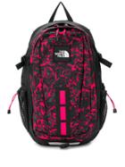 The North Face Logo Embroidered Backpack - Black
