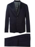 Paolo Pecora Classic Suit, Men's, Size: 48, Blue, Cotton/spandex/elastane/polyester/viscose