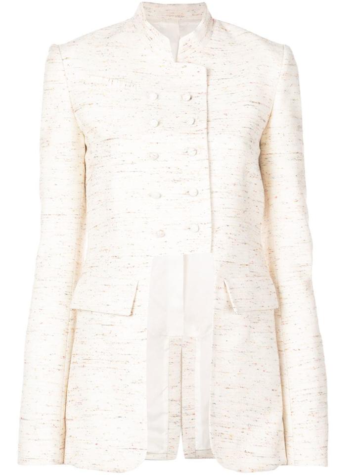 Rosie Assoulin Long Sleeved Fitted Jacket - White