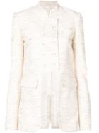 Rosie Assoulin Long Sleeved Fitted Jacket - White