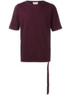 Marni Internal Strap T-shirt, Men's, Size: 52, Brown, Cotton