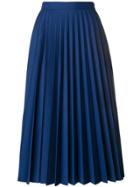 Margaret Howell Sunray Pleated Skirt - Blue