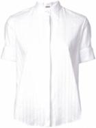 Adam Lippes Oversized Short-sleeve Shirt - White
