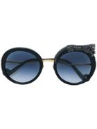 Anna Karin Karlsson Round Sunglasses - Black