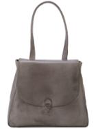 Cherevichkiotvichki Foldover Top Bag - Grey