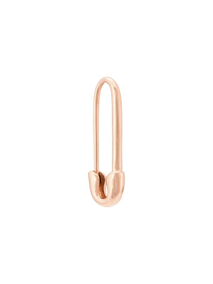 Anita Ko 18kt Rose Gold Safety Clip Earring