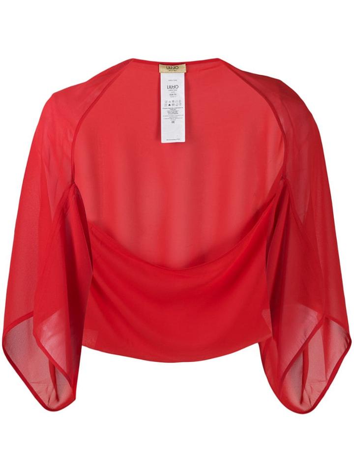 Liu Jo Shrug-style Scarf - Red