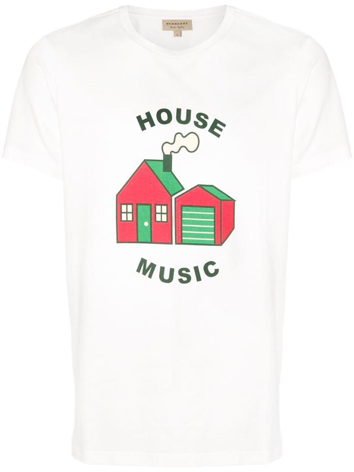 Burberry House Music T-shirt - White