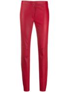 Escada Slim Fit Trousers - Red