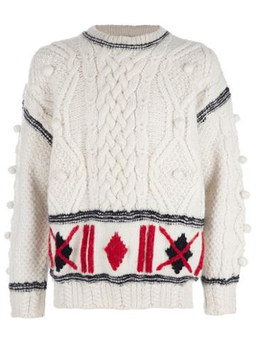 Kansai Yamamoto Vintage Cable Knit Jumper