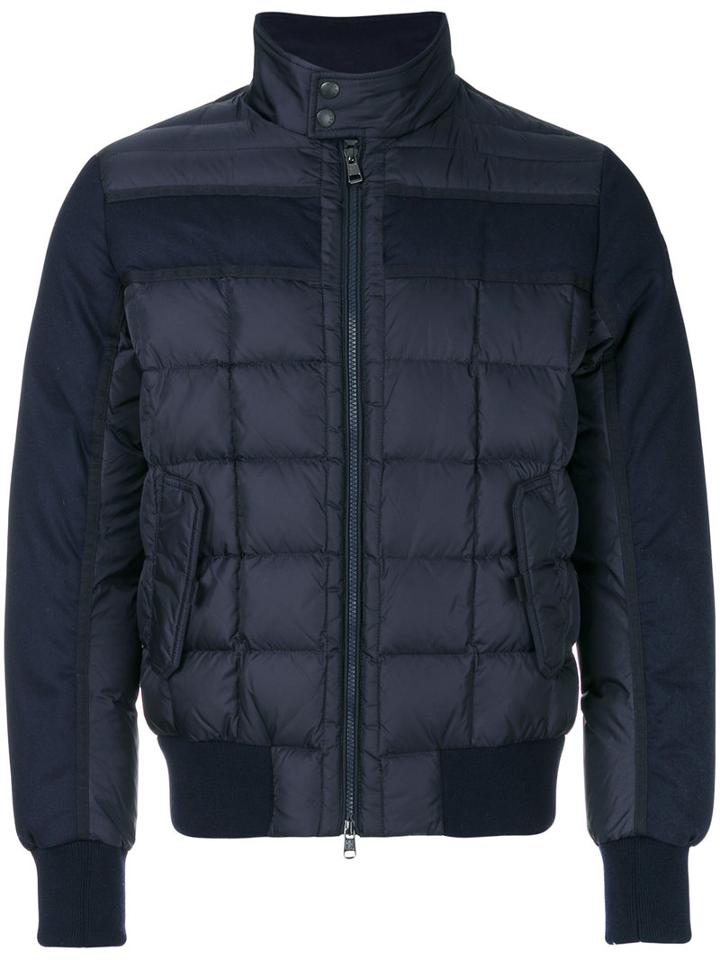 Moncler - Aramis Padded Jacket - Men - Feather Down/polyamide/wool/feather - 4, Blue, Feather Down/polyamide/wool/feather