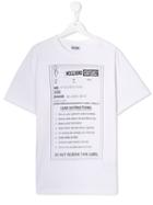 Moschino Kids Care Label T-shirt - White
