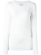 Majestic Filatures Round Neck T-shirt, Women's, Size: 3, White, Spandex/elastane/viscose