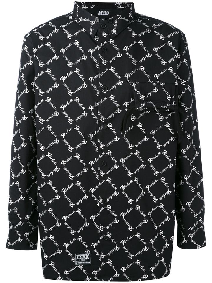 Ktz Printed Shirt - Black