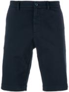 Dolce & Gabbana Fitted Shorts, Men's, Size: 46, Blue, Cotton/spandex/elastane