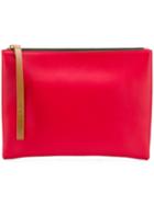 Marni Colour Block Pouch - Red