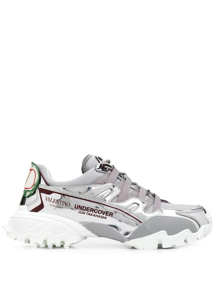 Valentino Valentino Garavani X Undercover Climbers Sneakers - Silver