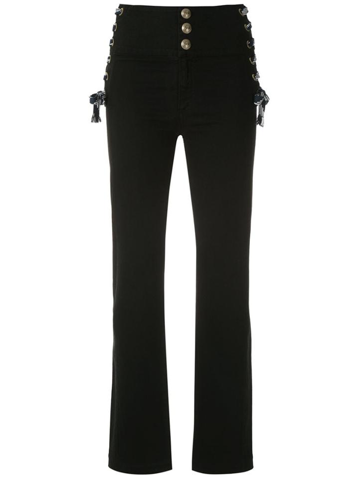 Andrea Bogosian Pi Straight Trousers - Black