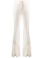 Derek Lam 10 Crosby Maeve Slit Hem Crosby Cotton Twill Flare Trousers