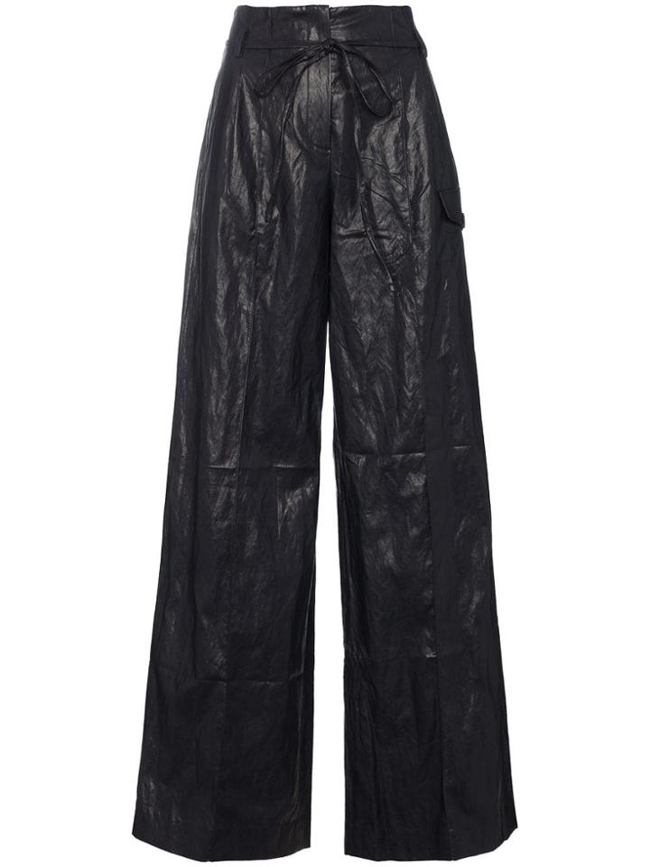 Rejina Pyo High-waisted Wide Leg Trousers - Blue