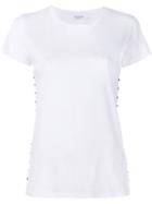 Valentino 'rockstud' T-shirt, Women's, Size: Xs, White, Cotton