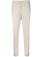Fabiana Filippi Tailored Drawstring Trousers - Nude & Neutrals