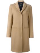 Msgm Cat Patch Detail Coat, Women's, Size: 40, Nude/neutrals, Polyamide/viscose/wool