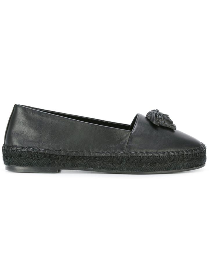 Versace Palazzo Espadrilles - Black