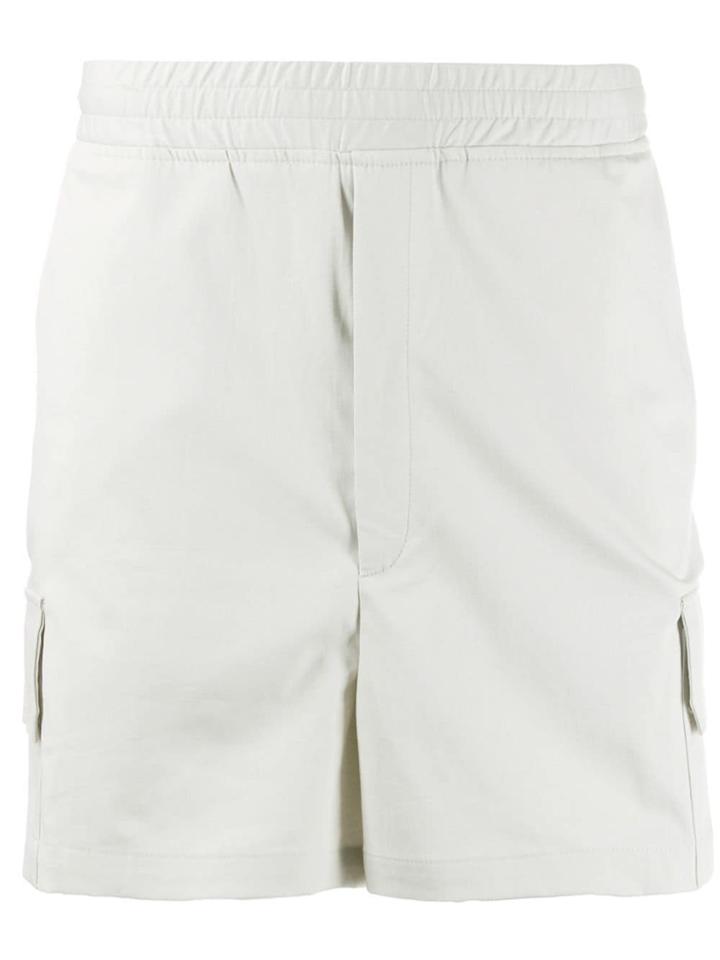 Neil Barrett Short Drawstring Shorts - Grey