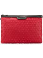 Jimmy Choo Derek Star Embellished Pouch - Red
