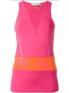 Adidas By Stella Mccartney 'climacool' Tech Tank Top - Pink & Purple