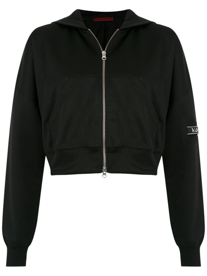 À La Garçonne Degage Cropped Jacket - Black